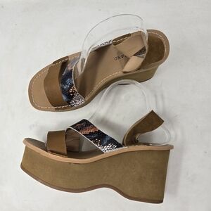 Lucky Brand Platform Heels Women's Size 9 1/2M